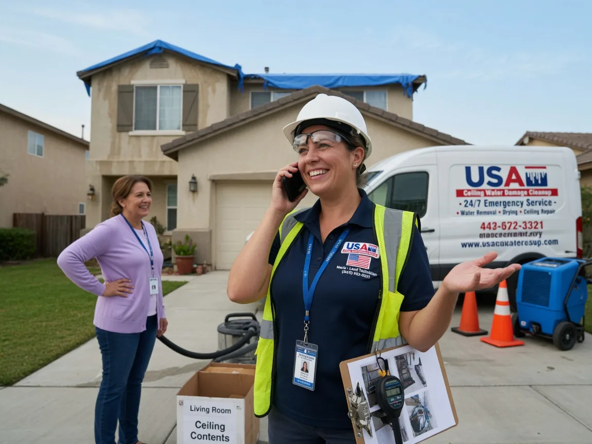 Ceiling Water Damage Restoration Huslia, AK FAQs